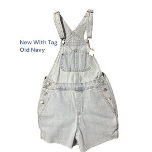 Old Navy Light Denim Overalls (Shortalls)